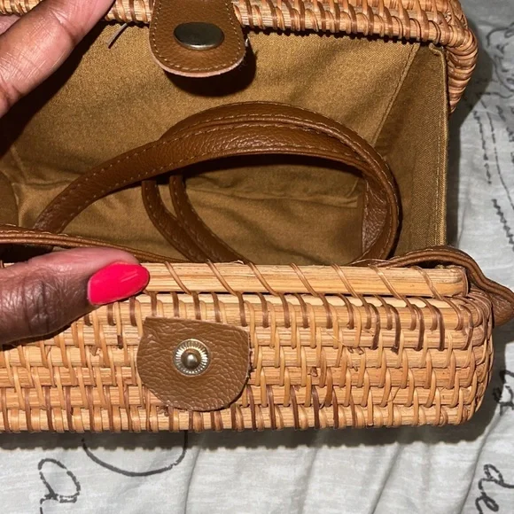 Straw crossbody purse - Picture 6 of 6